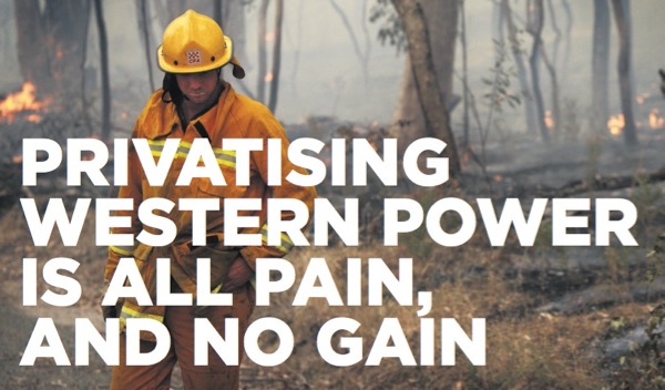 Privatising Western Power is all pain and no gain